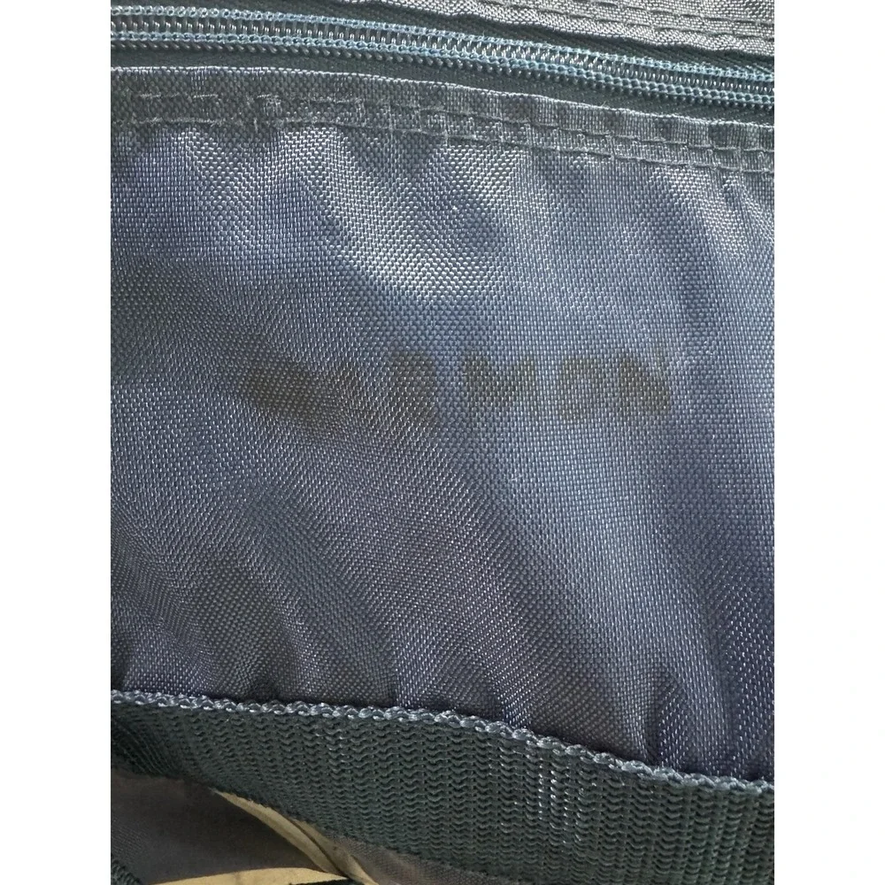 VTG 90s Seattle Mariners Duffle Bag Blue Promo Nylon Gym MLB SGA 19x10x9.5